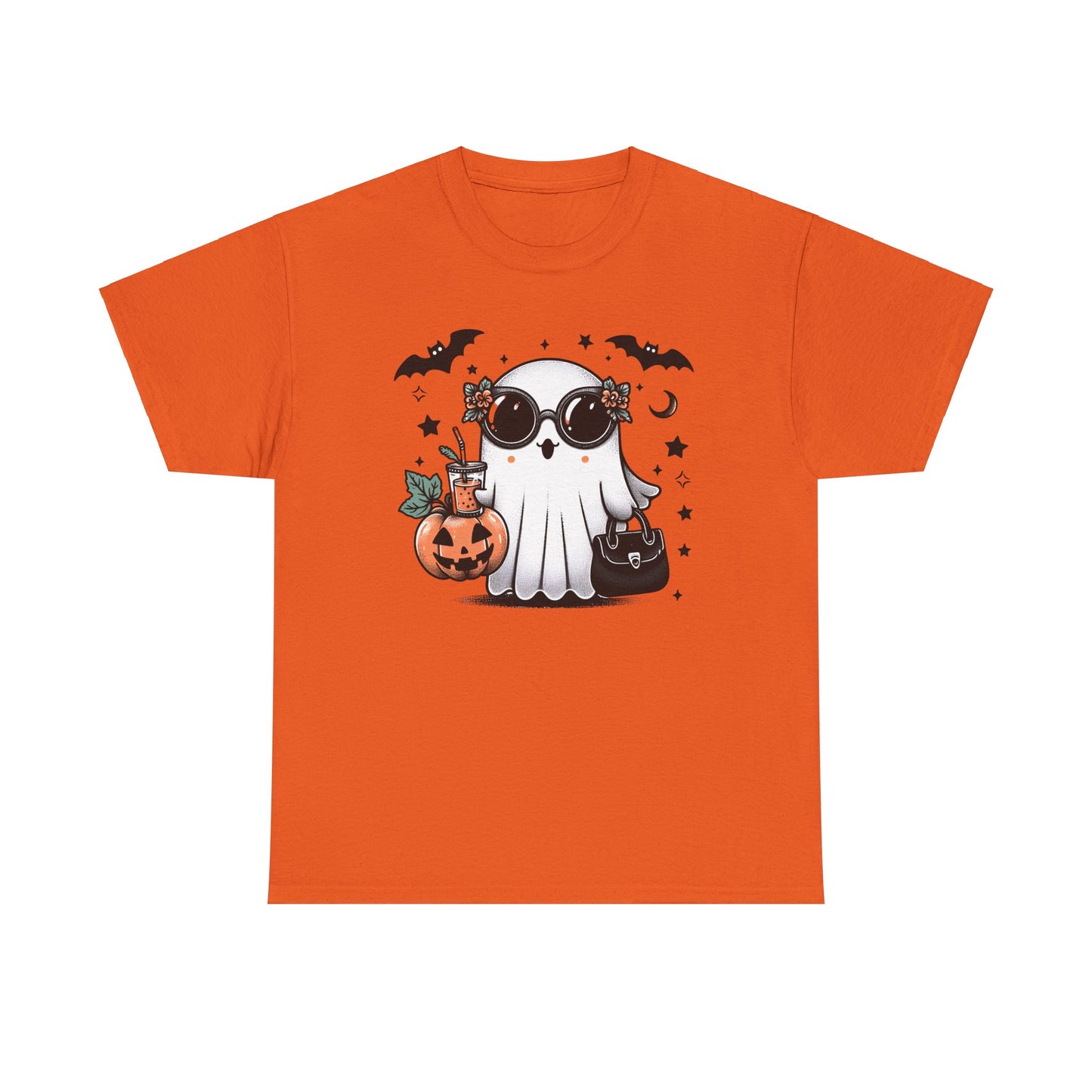 Trick-or-Treat Ghost Tee - Kim’s Signature Beauty & Accessories    