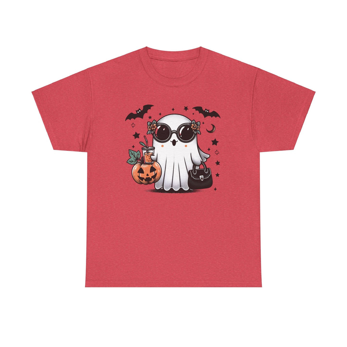 Trick-or-Treat Ghost Tee - Kim’s Signature Beauty & Accessories    