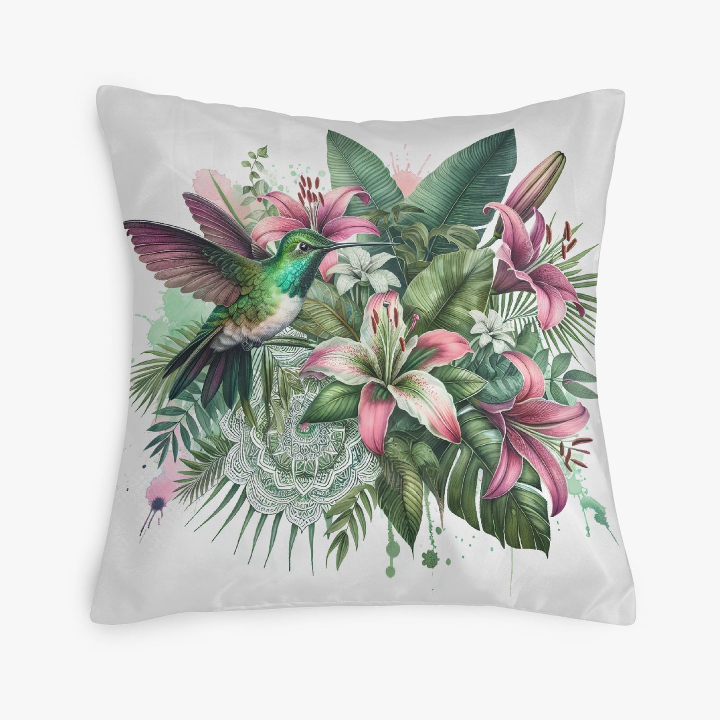 Tropical Bird Paradise Pillow Cover - Kim’s Signature Beauty & Accessories    