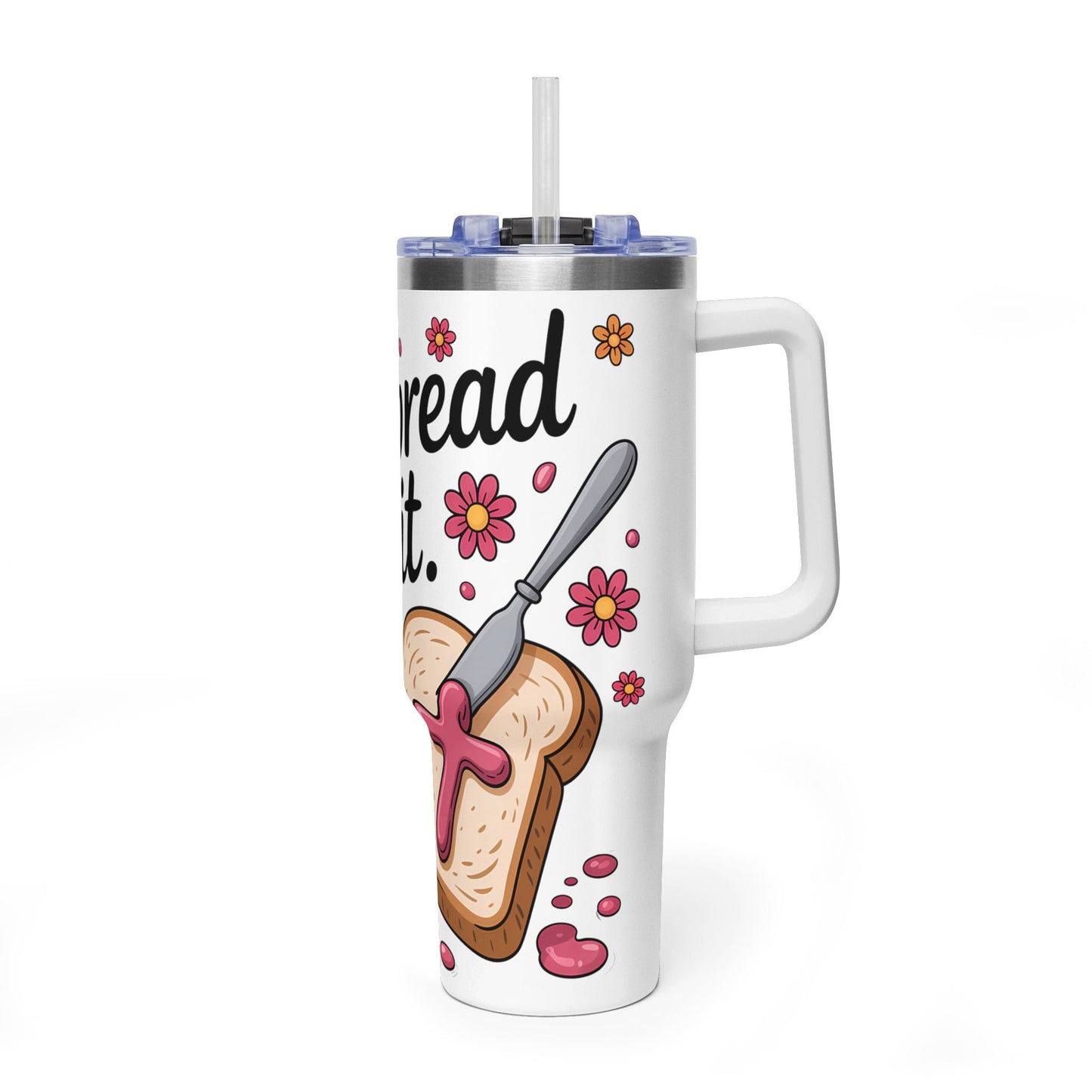 Tumbler — "Go Spread It" Gospel Jam 40oz Vacuum Tumbler - Kim’s Signature Beauty & Accessories