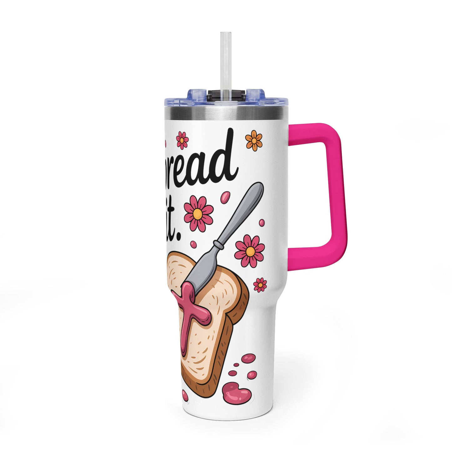 Tumbler — "Go Spread It" Gospel Jam 40oz Vacuum Tumbler - Kim’s Signature Beauty & Accessories