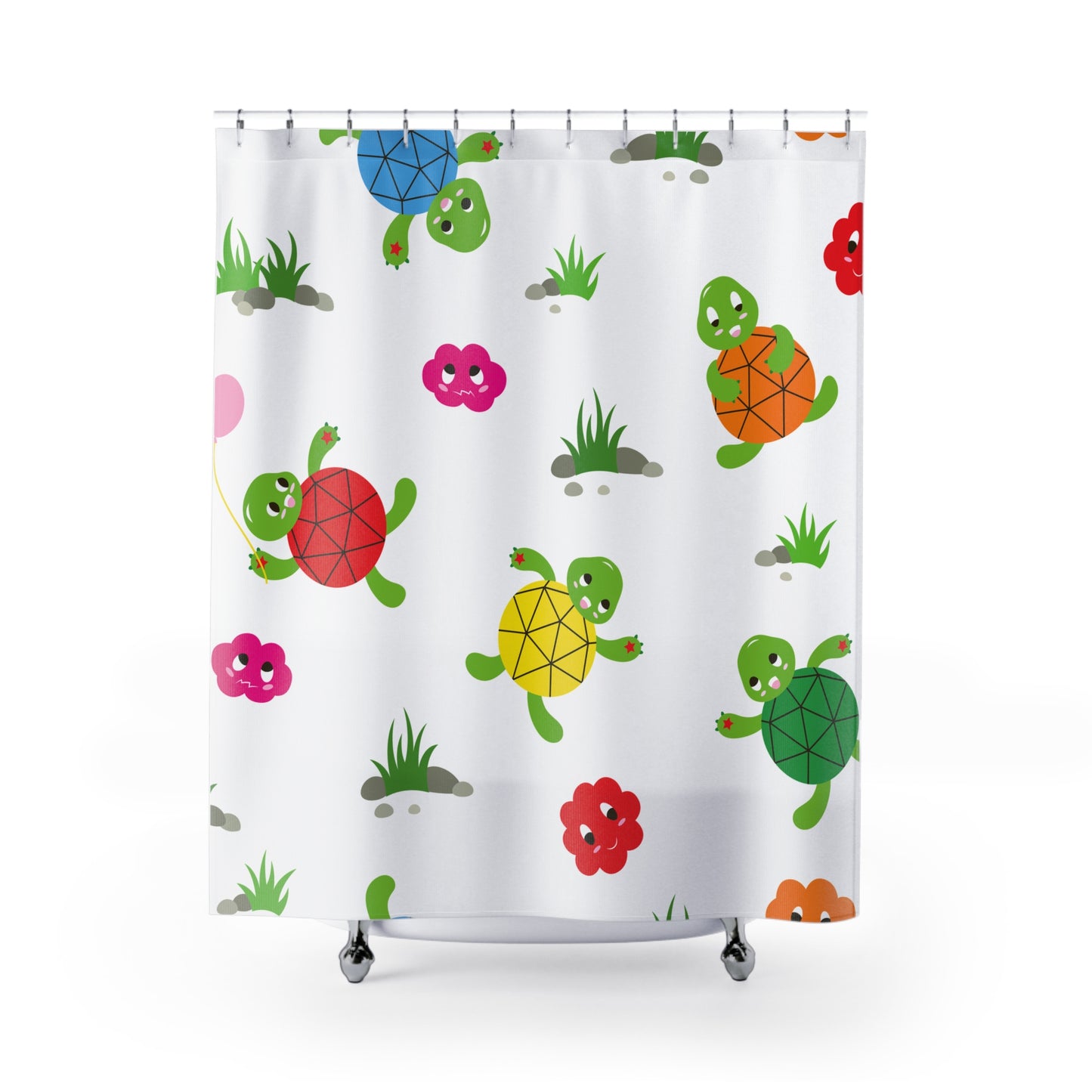 Turtle Fun Times Shower Curtain - Kim’s Signature Beauty & Accessories    