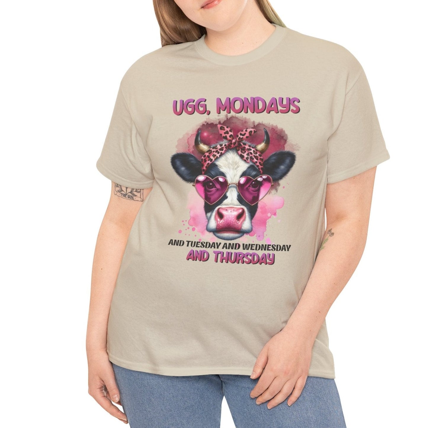 Ugg, Mondays...| Cotton Tee - Kim’s Signature Beauty & Accessories    