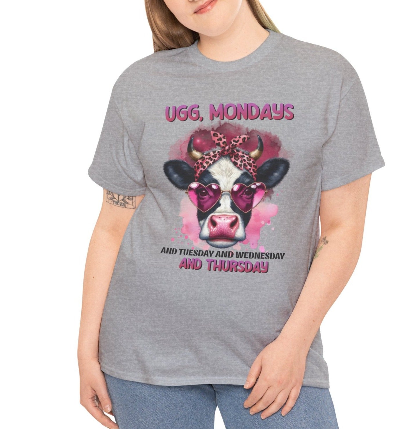 Ugg, Mondays...| Cotton Tee - Kim’s Signature Beauty & Accessories    