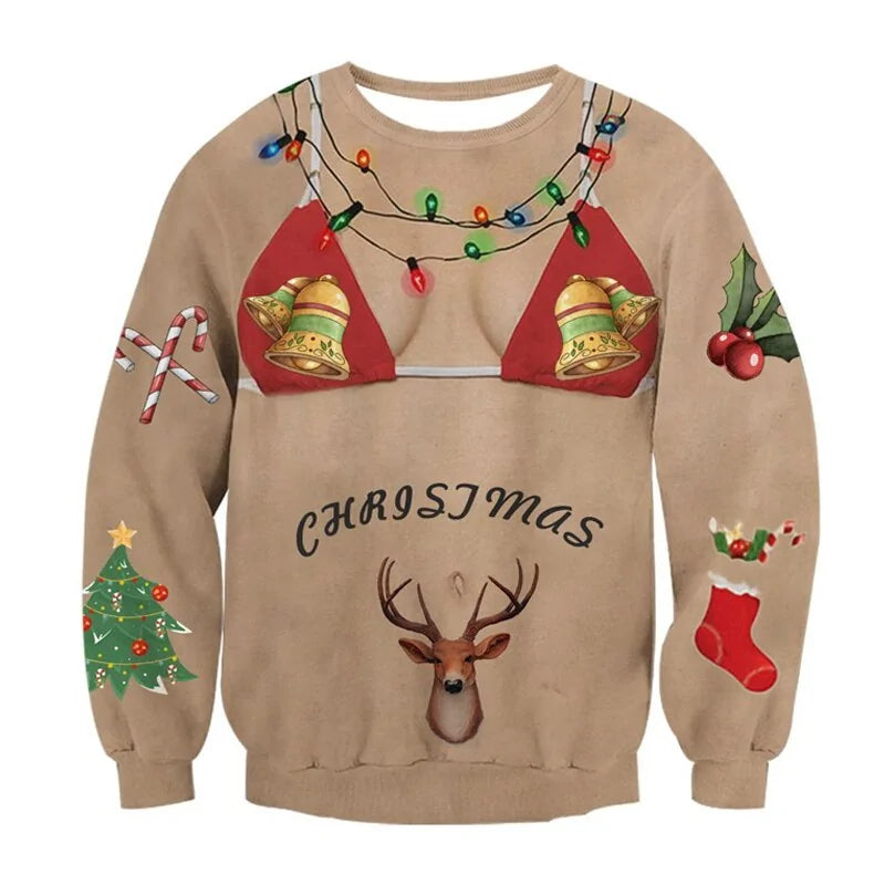 Ugly Christmas Sweaters 6 Options -Unisex - Kim’s Signature Beauty & Accessories    