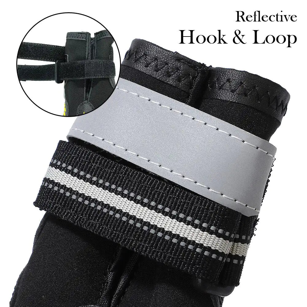 Waterproof Reflective Dog Boots - Kim’s Signature Beauty & Accessories    (Store description)
