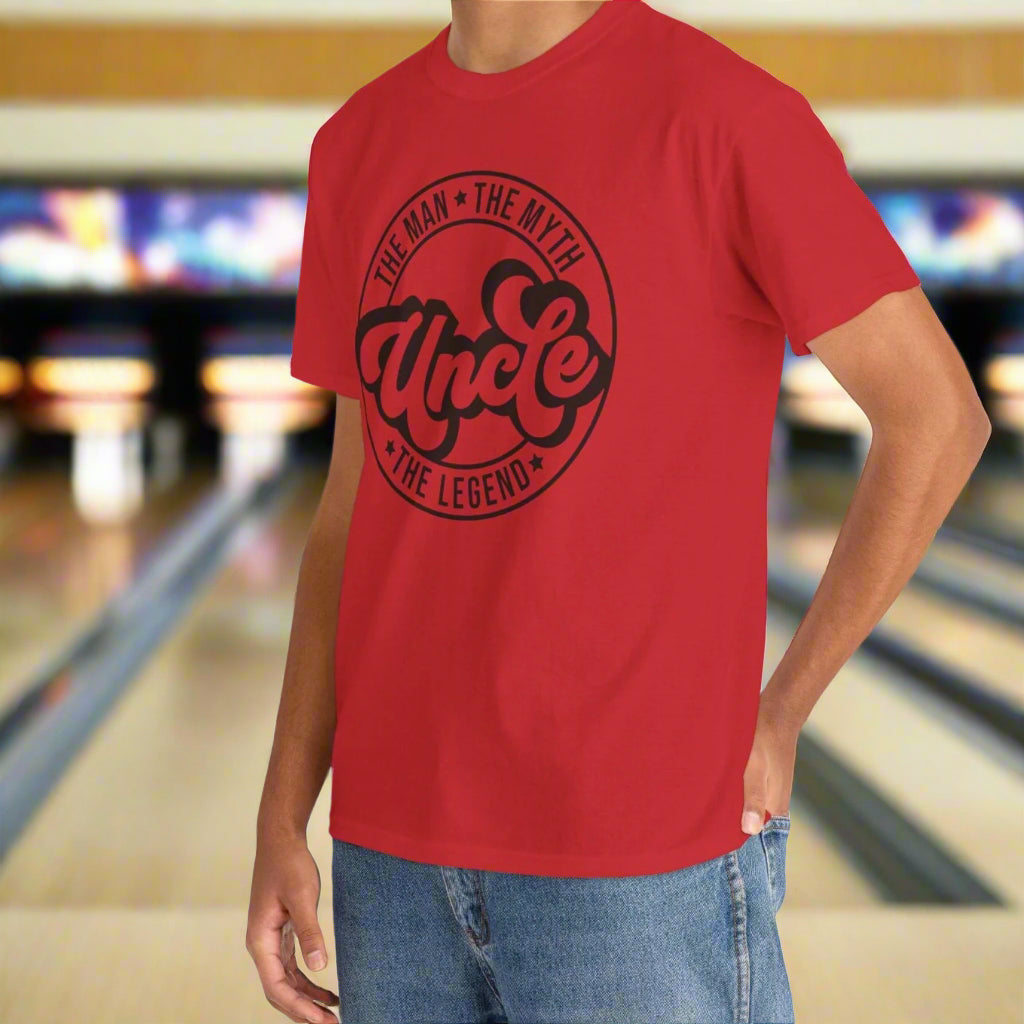 Uncle, The Man, They Myth, The legend Cotton Tee - Kim’s Signature Beauty & Accessories    