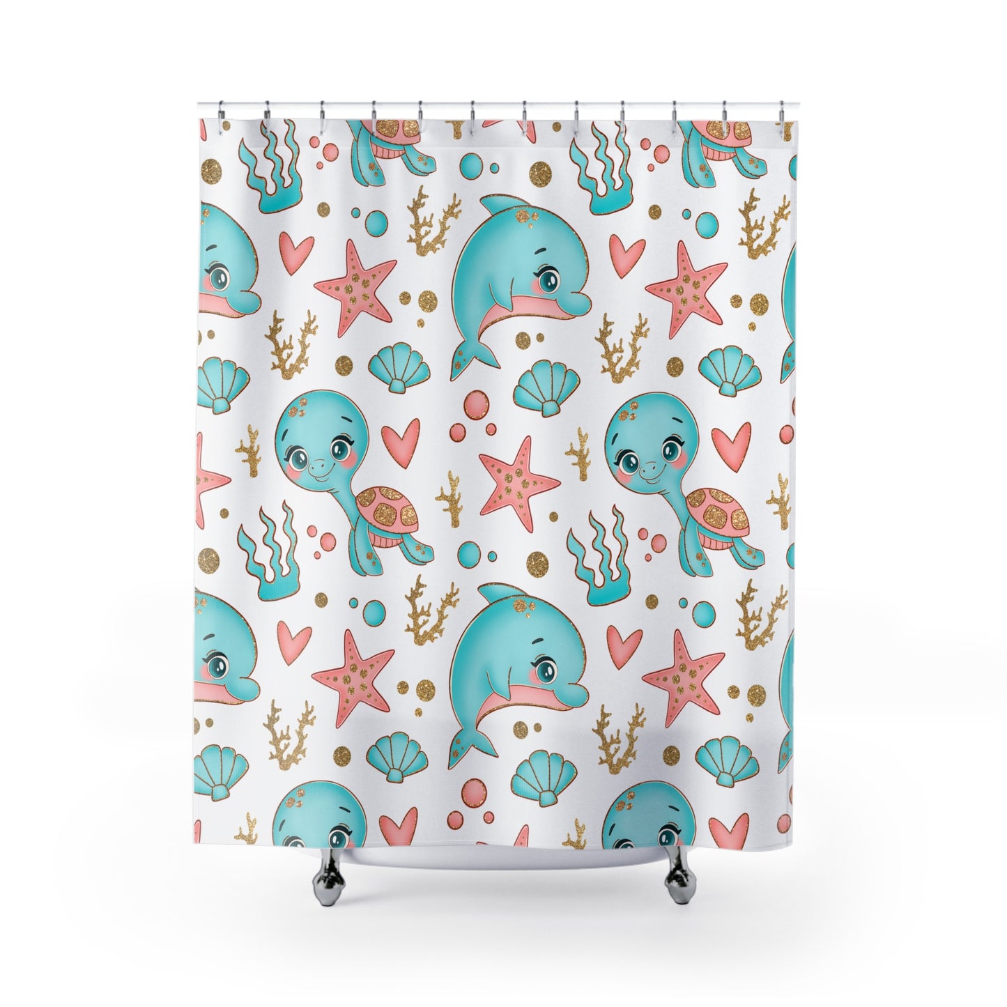 Undersea Cartoon | Shower Curtains - Kim’s Signature Beauty & Accessories    