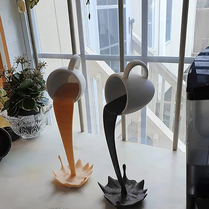 Unique Statues, Floating Coffee Cup Art, & Sculptures - Kim’s Signature Beauty & Accessories    