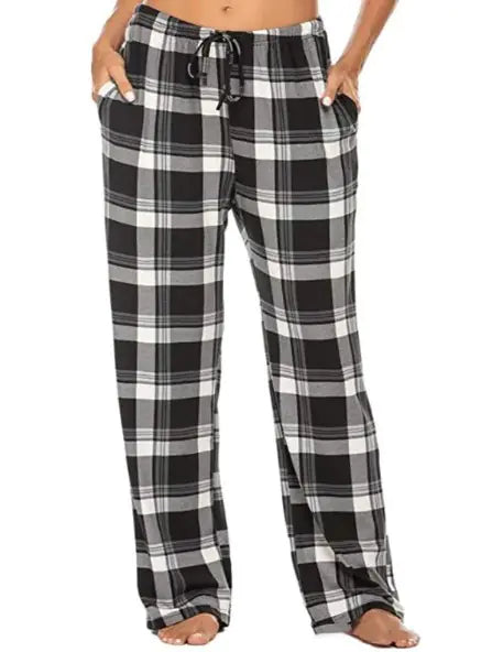 Unisex Plaid Pants with Pockets - Kim’s Signature Beauty & Accessories    