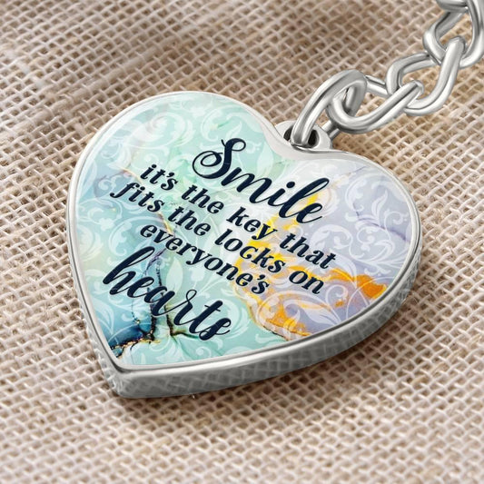 Unlocking Hearts Keychain - Kim’s Signature Beauty & Accessories    