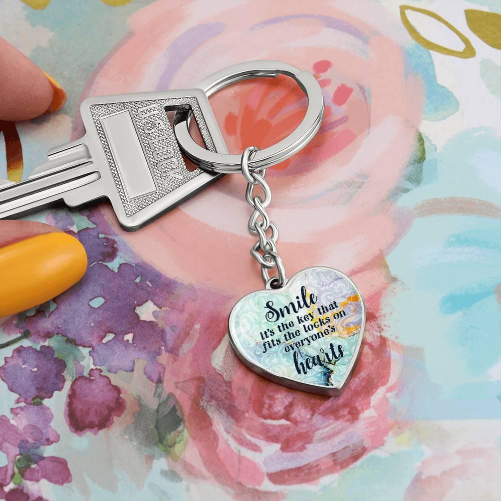 Unlocking Hearts Keychain - Kim’s Signature Beauty & Accessories    