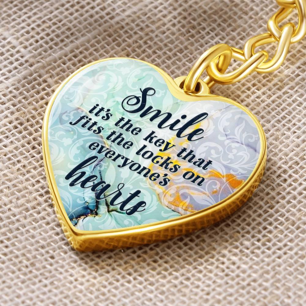 Unlocking Hearts Keychain - Kim’s Signature Beauty & Accessories    