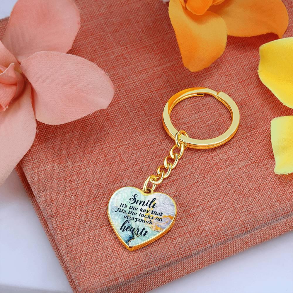 Unlocking Hearts Keychain - Kim’s Signature Beauty & Accessories    