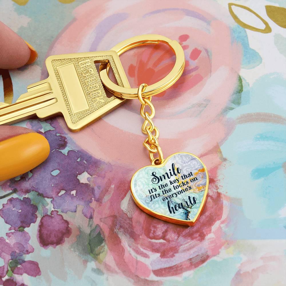 Unlocking Hearts Keychain - Kim’s Signature Beauty & Accessories    