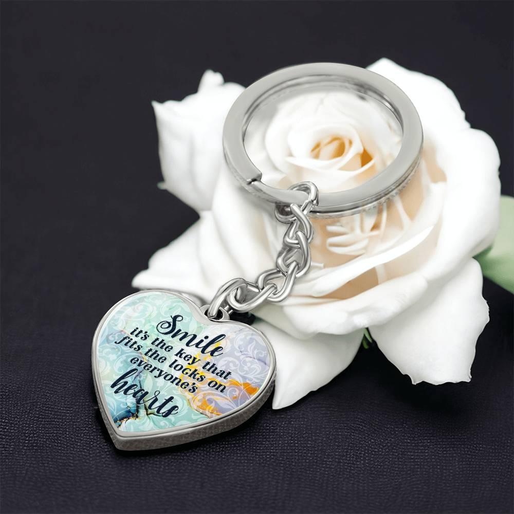 Unlocking Hearts Keychain - Kim’s Signature Beauty & Accessories    