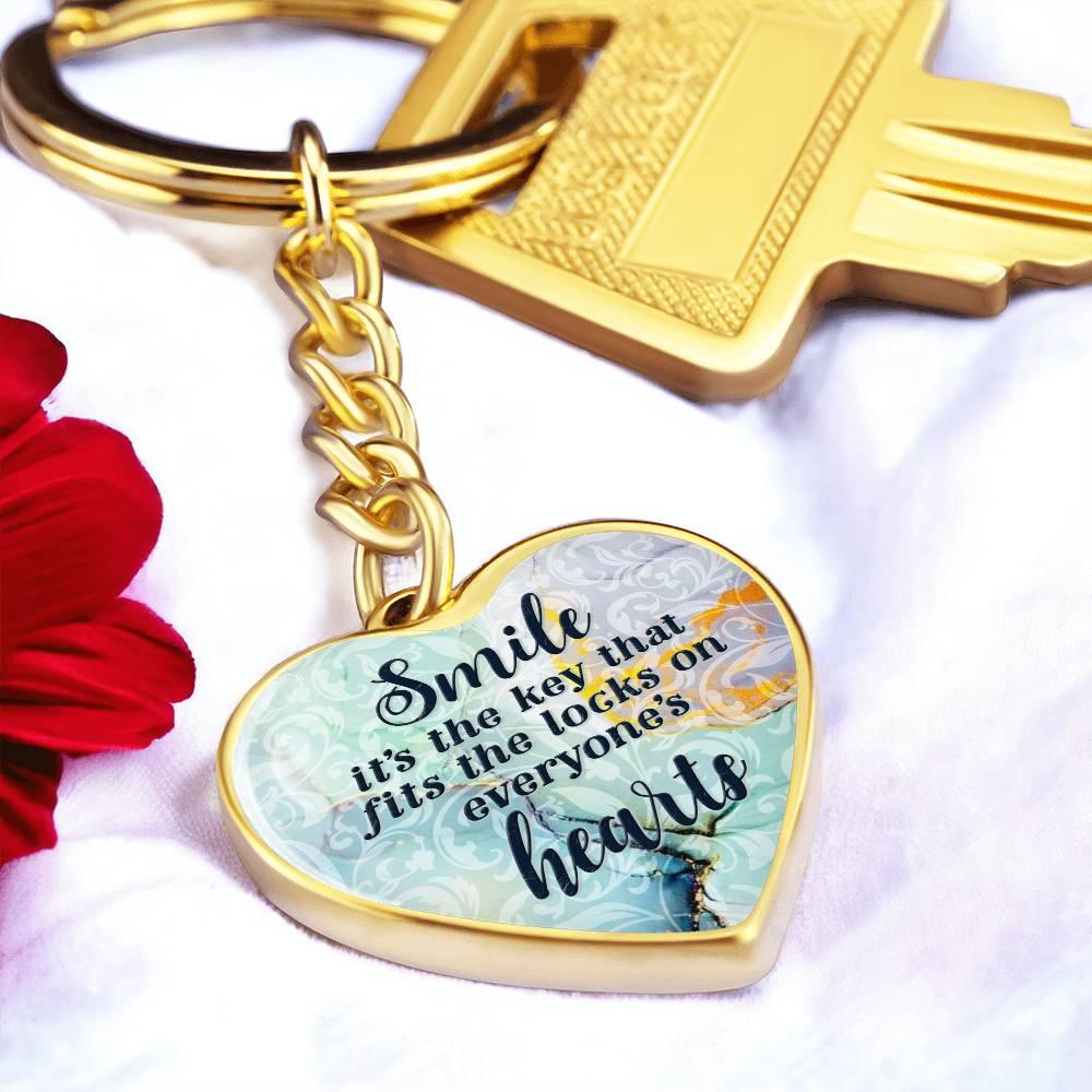 Unlocking Hearts Keychain - Kim’s Signature Beauty & Accessories    