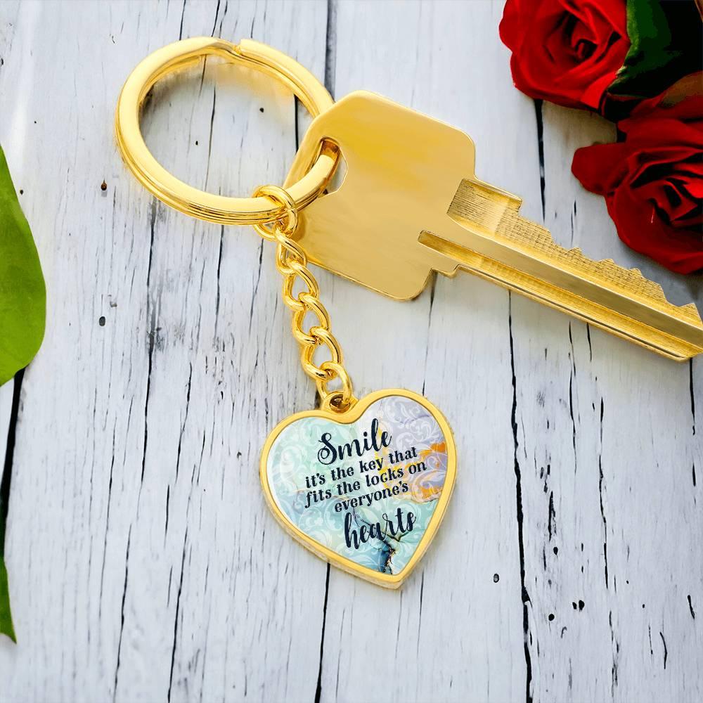 Unlocking Hearts Keychain - Kim’s Signature Beauty & Accessories    
