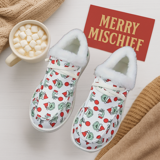 Grinch Christmas Shoes – Festive Footwear for Holiday Mischief - Kim’s Signature Beauty & Accessories    