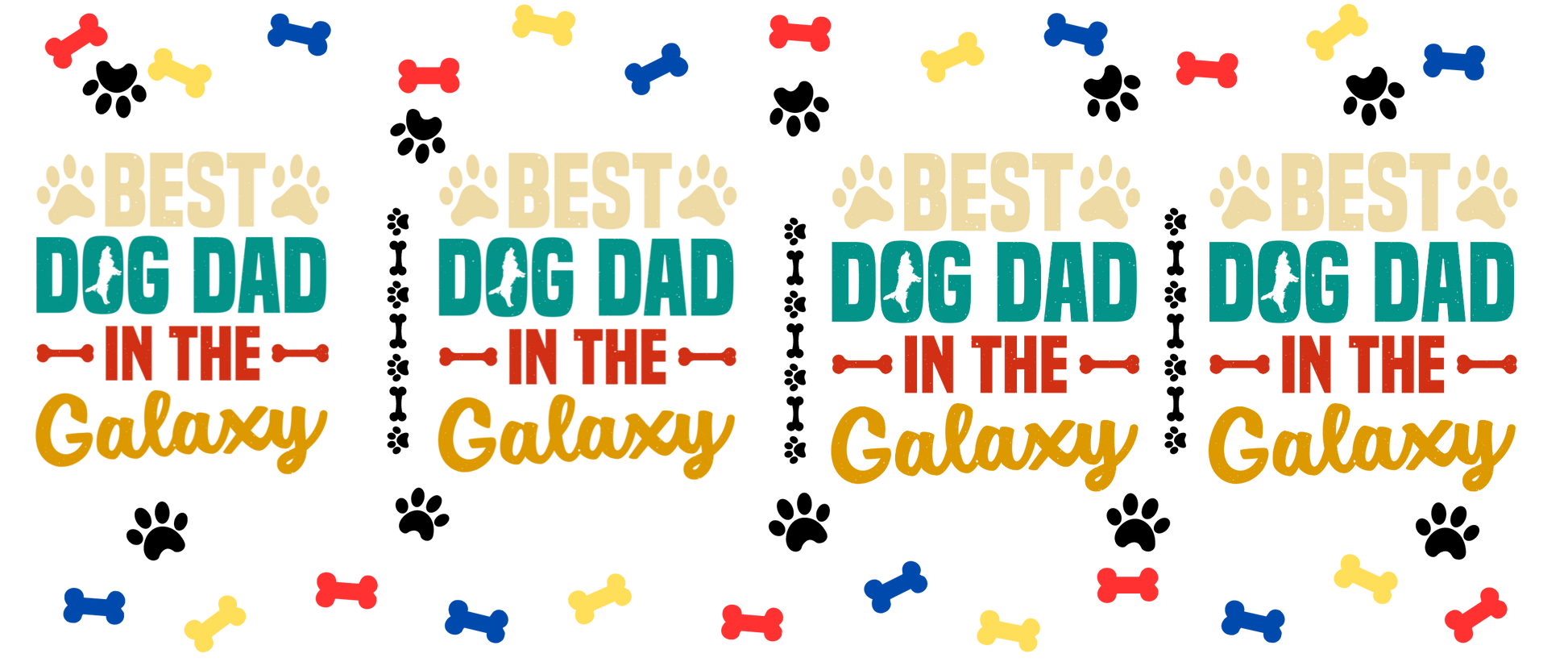 Best Dog Dad in the Galaxy | Sipper Glass, 16oz - Kim’s Signature Beauty & Accessories    (Store description)