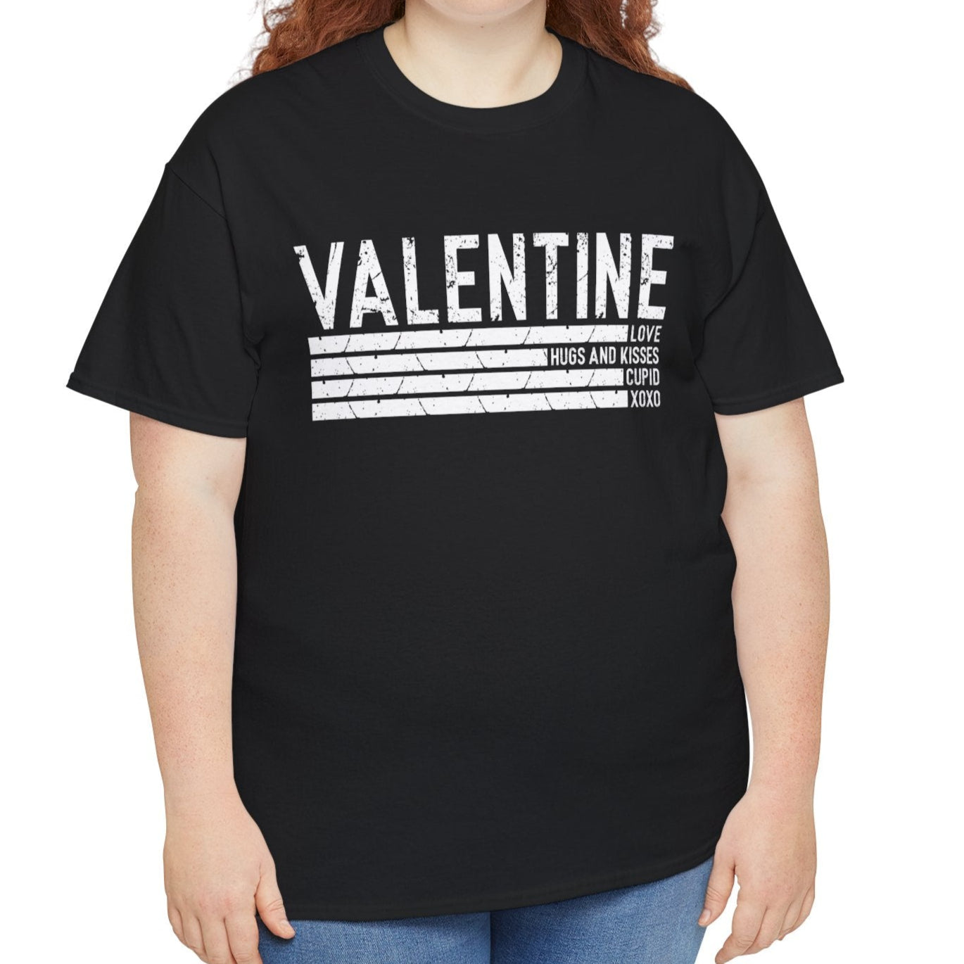 Valentine, Love, Hugs & Kisses XOXO Tee - Kim’s Signature Beauty & Accessories    