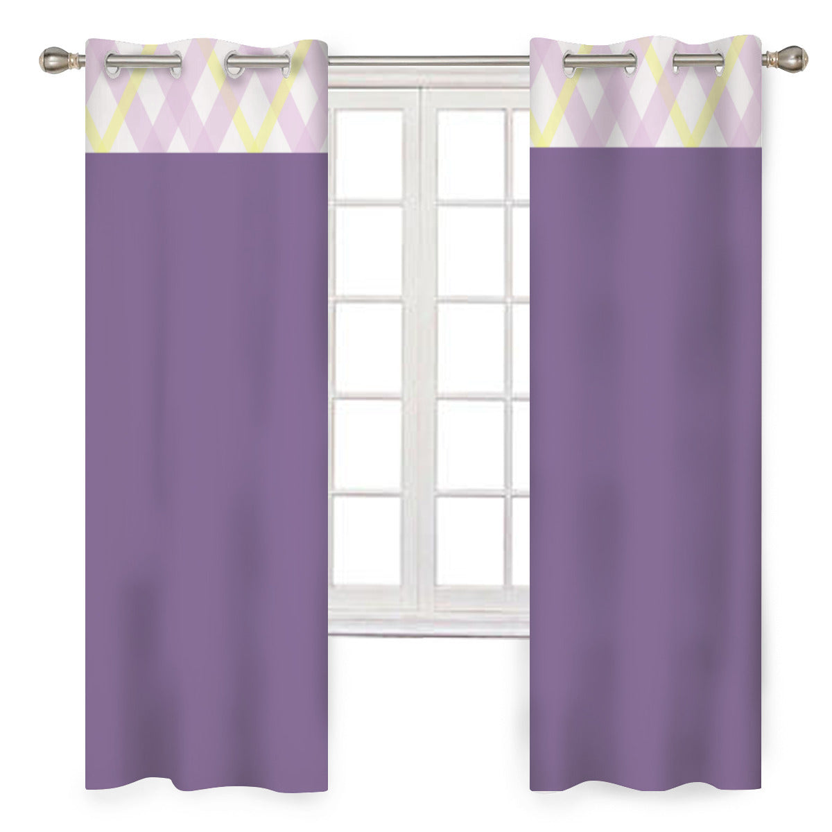 Vanity Purple | Curtains - Kim’s Signature Beauty & Accessories    