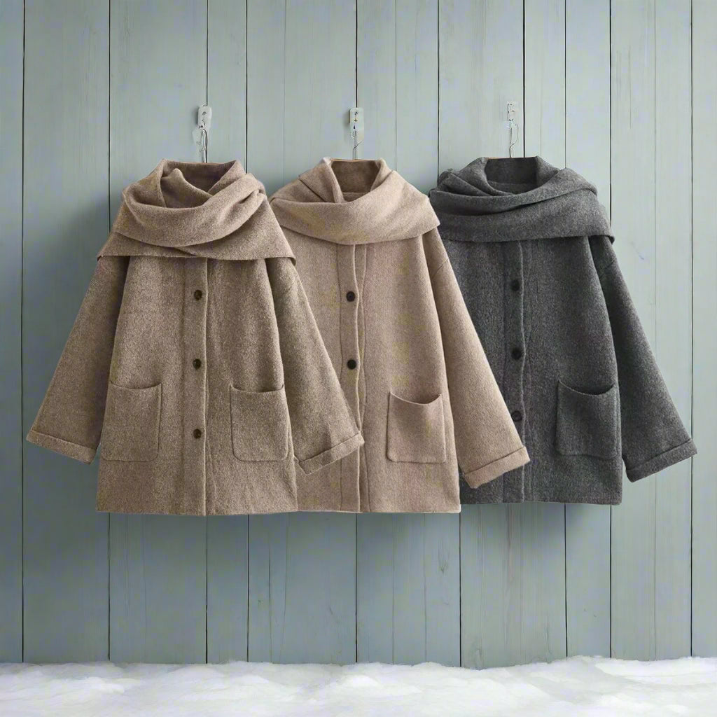 Versatile Jacket and Scarf Combo - Kim’s Signature Beauty & Accessories    