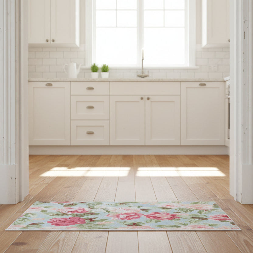 Vintage Floral Rug - Kim’s Signature Beauty & Accessories