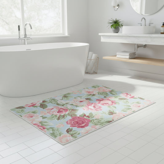 Vintage Floral Rug - Kim’s Signature Beauty & Accessories