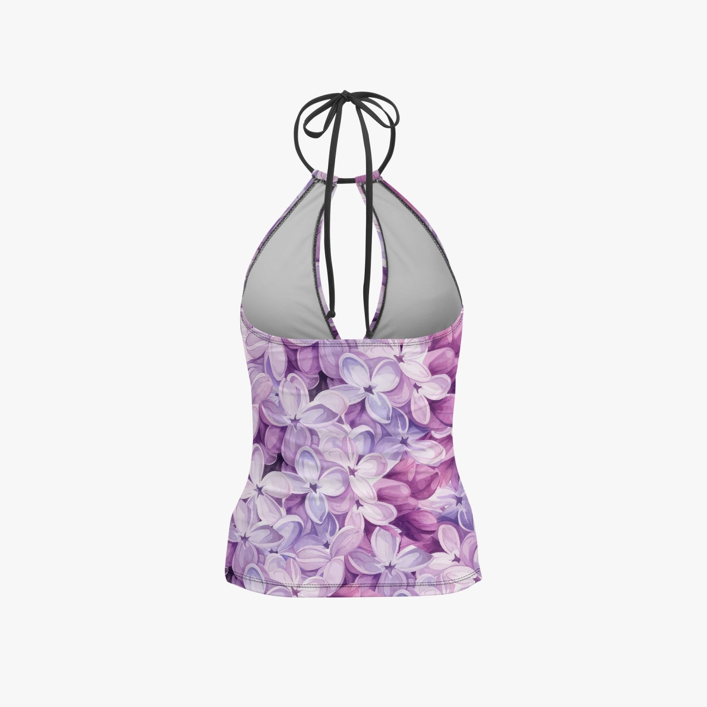 Violet blooms Halter Top Two-Piece Tankini - Kim’s Signature Beauty & Accessories    