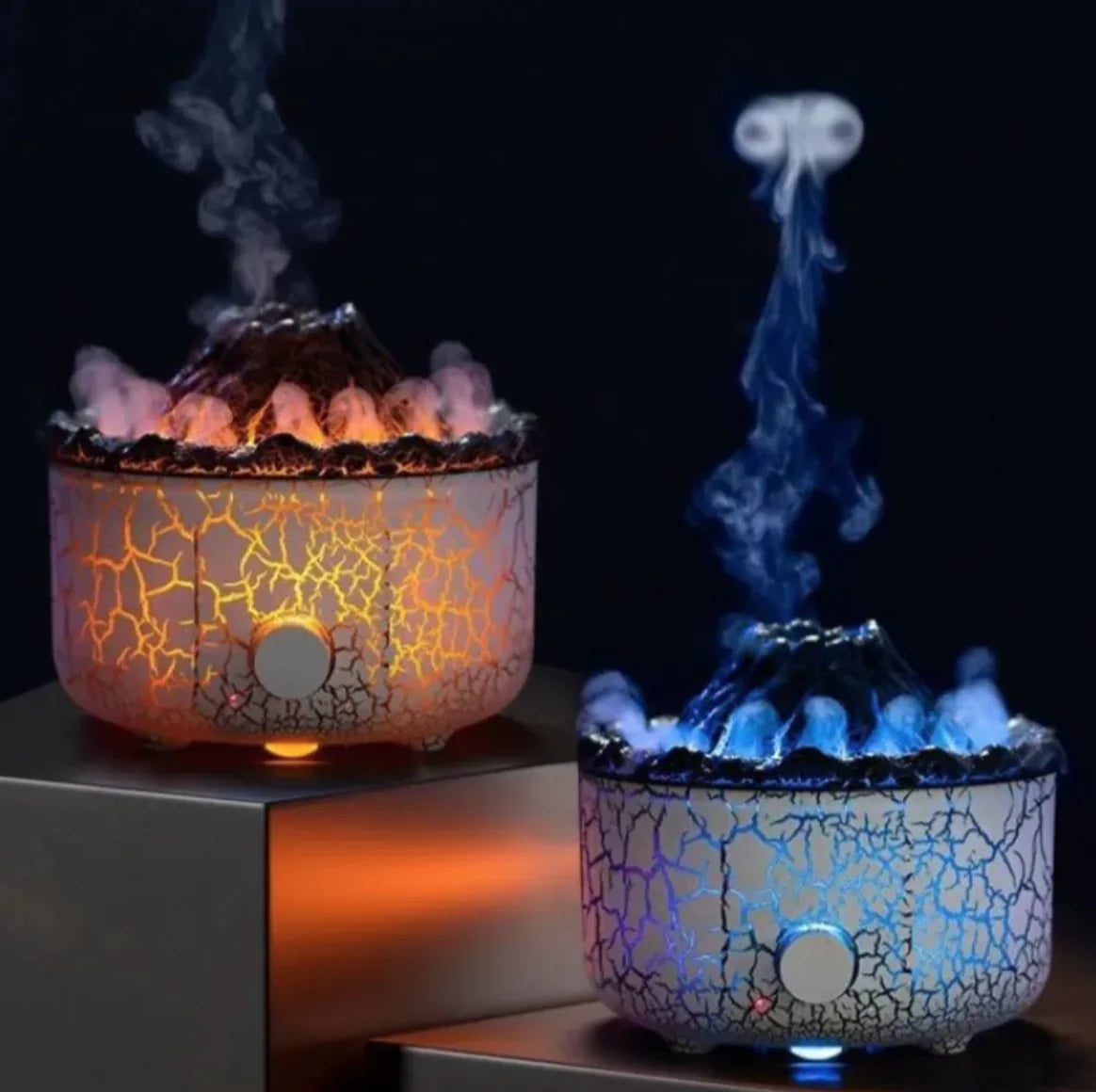 Volcano Flame Humidifier Diffuser - Kim’s Signature Beauty & Accessories    