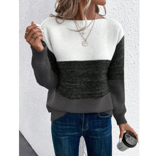 Cozy Knitted Sweater - Kim’s Signature Beauty & Accessories    (Store description)