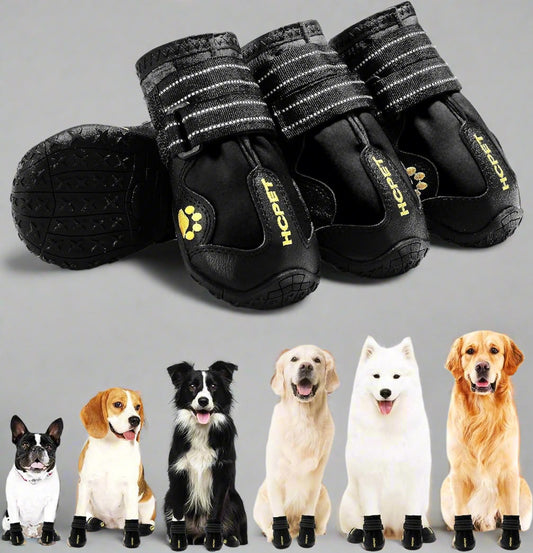 Waterproof Reflective Dog Boots - Kim’s Signature Beauty & Accessories    