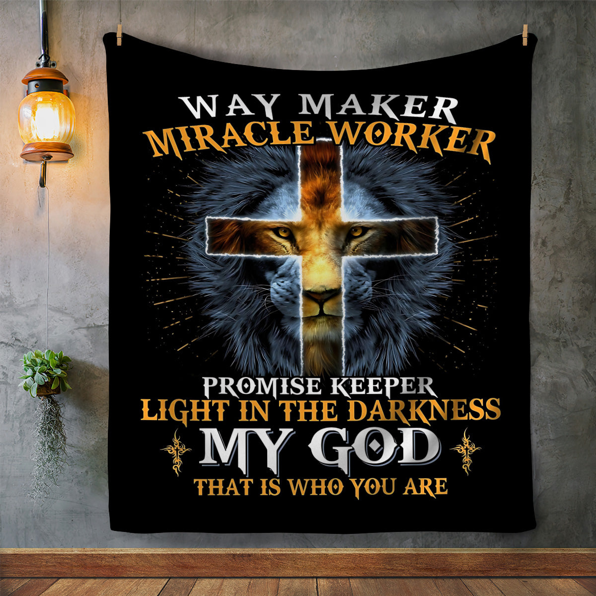 Way Maker, Miracle Worker Blanket - Kim’s Signature Beauty & Accessories    