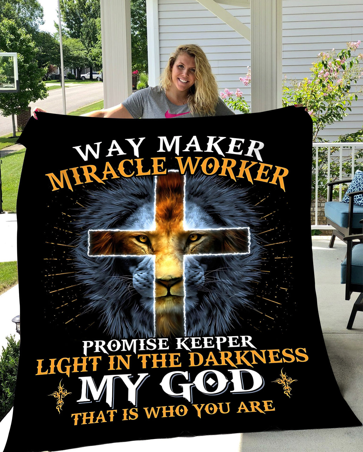 Way Maker, Miracle Worker Blanket - Kim’s Signature Beauty & Accessories    