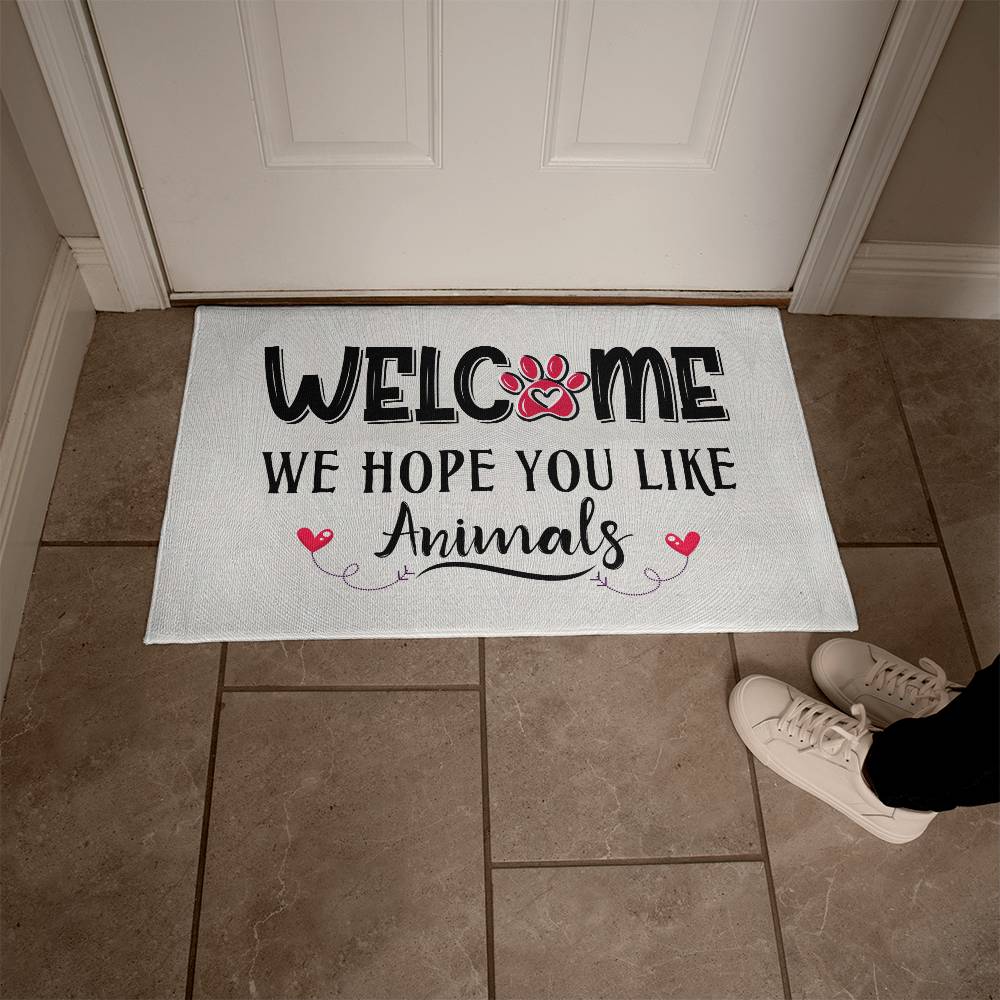 We Hope You Like Animals Mat - Kim’s Signature Beauty & Accessories    