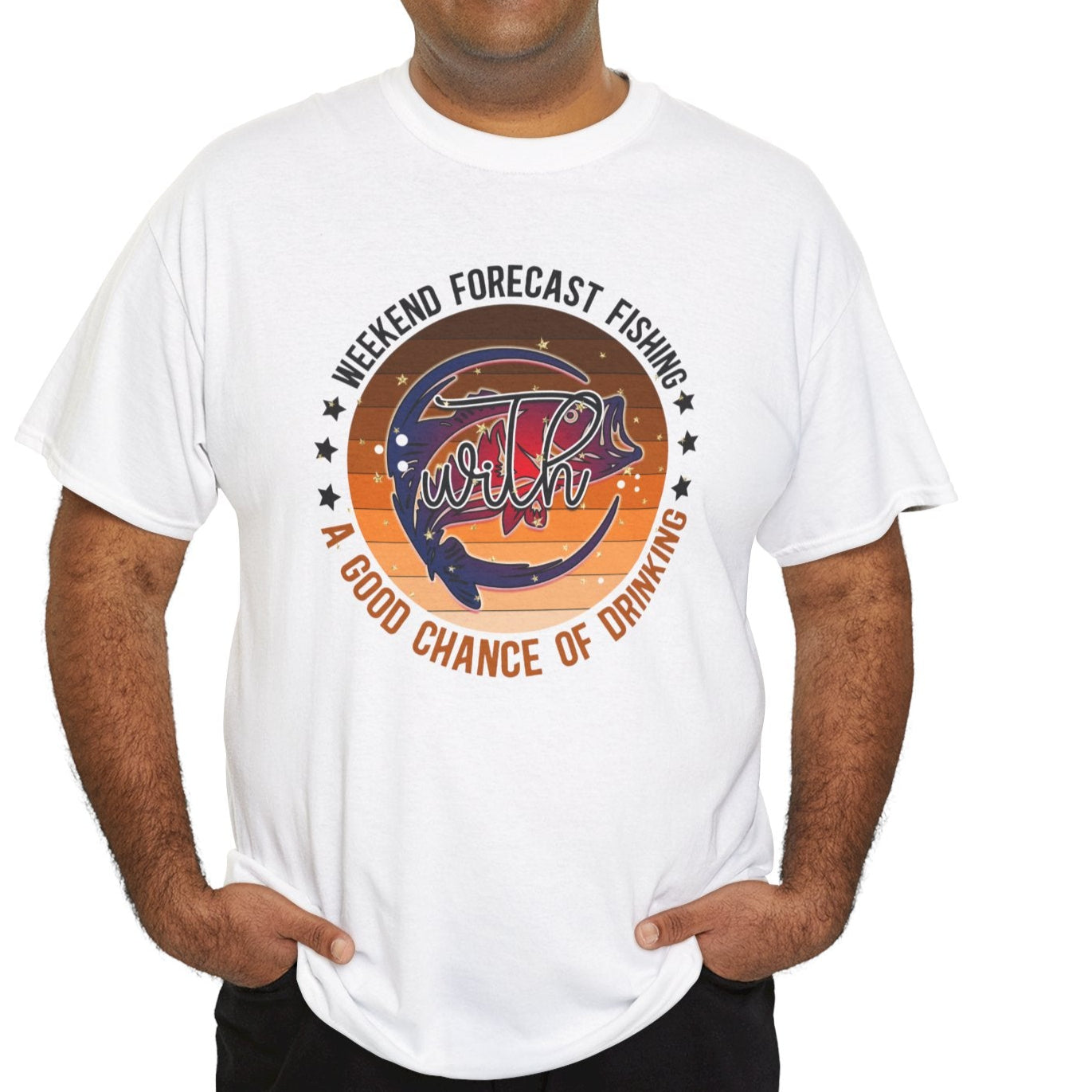 Weekend Forecast Fishing Tee - Kim’s Signature Beauty & Accessories    