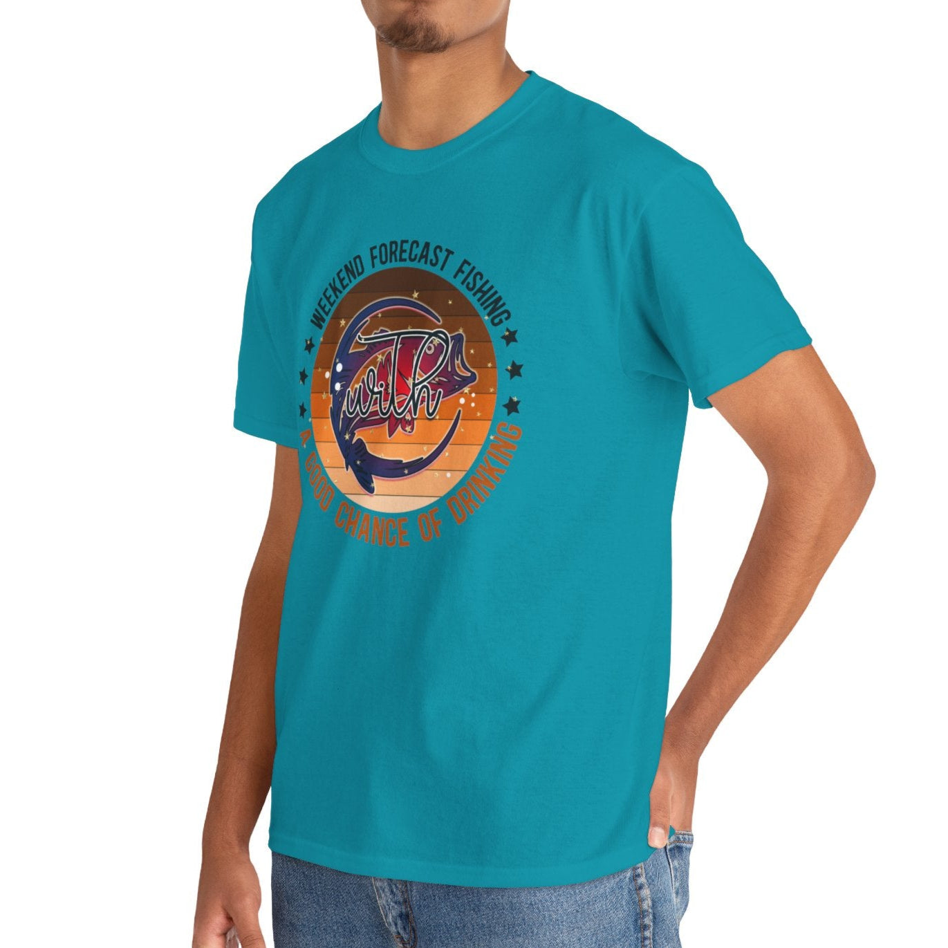 Weekend Forecast Fishing Tee - Kim’s Signature Beauty & Accessories    