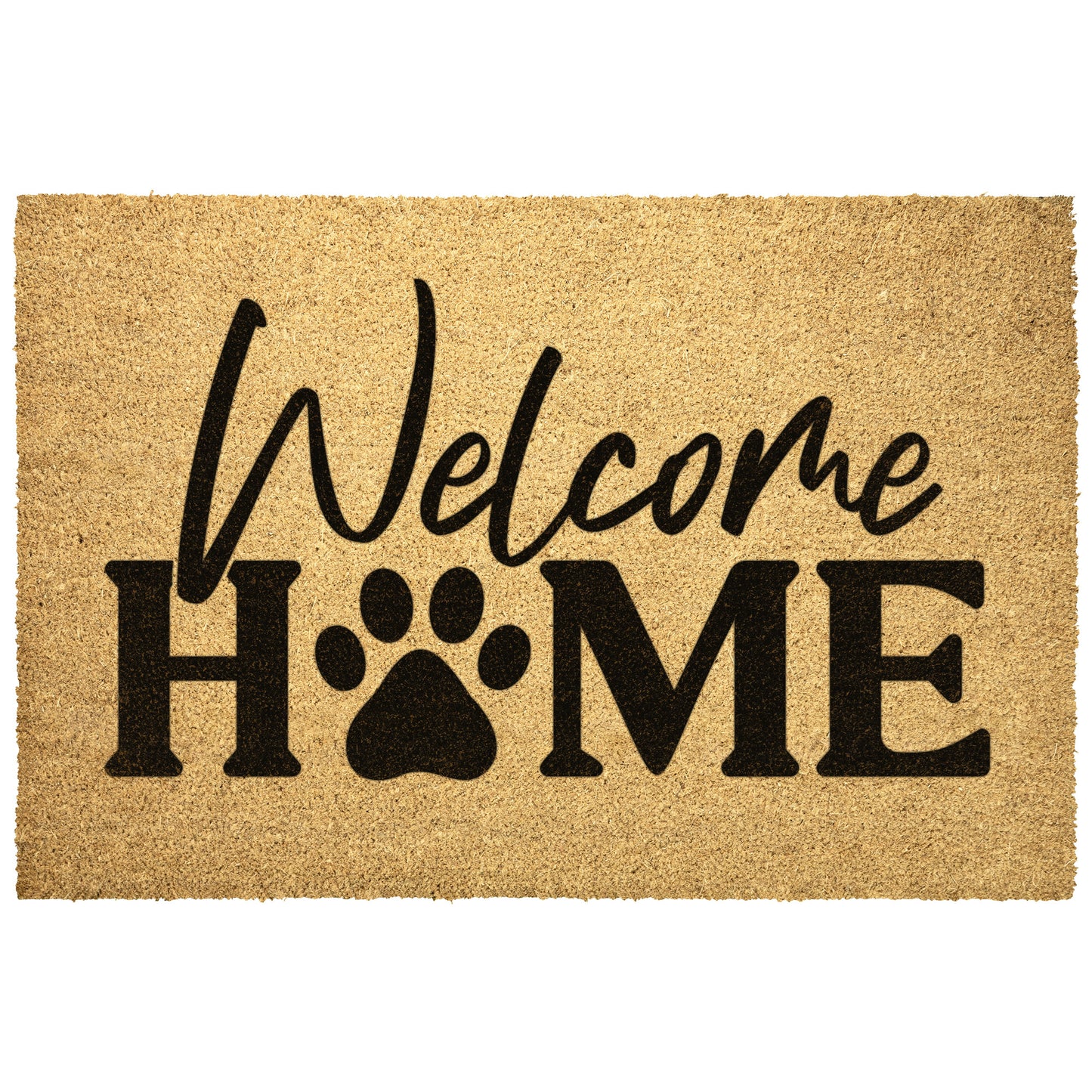 Welcome Home Dog Paw | Door Mat - Kim’s Signature Beauty & Accessories    
