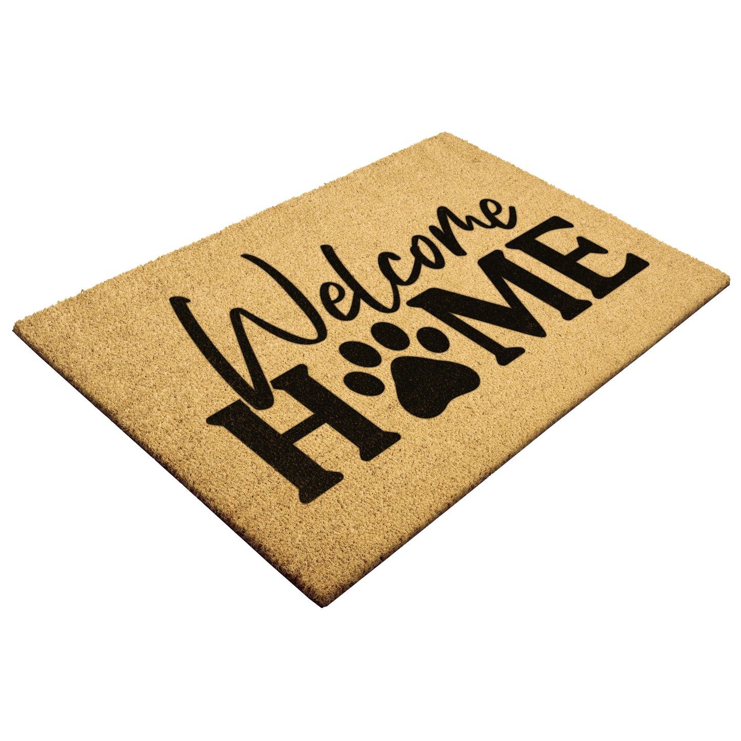 Welcome Home Dog Paw | Door Mat - Kim’s Signature Beauty & Accessories    