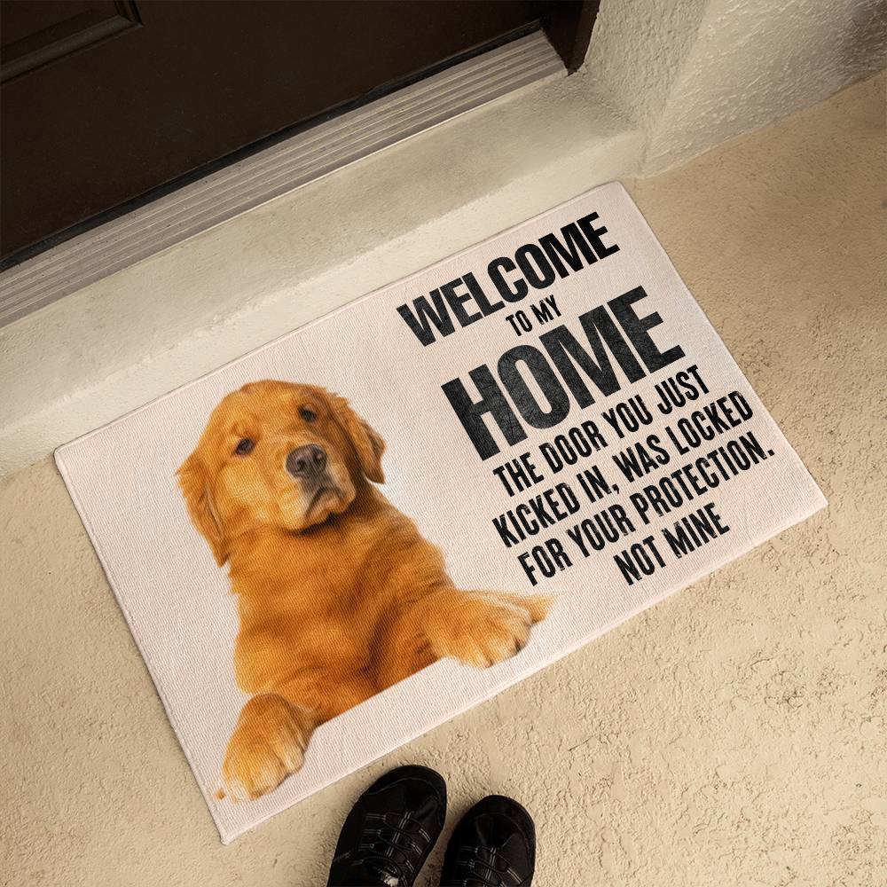Welcome to My Home | Dog Mat - Kim’s Signature Beauty & Accessories    