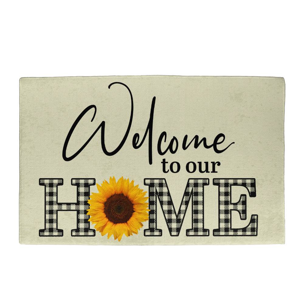 Welcome to Our Home Doormat - Kim’s Signature Beauty & Accessories    