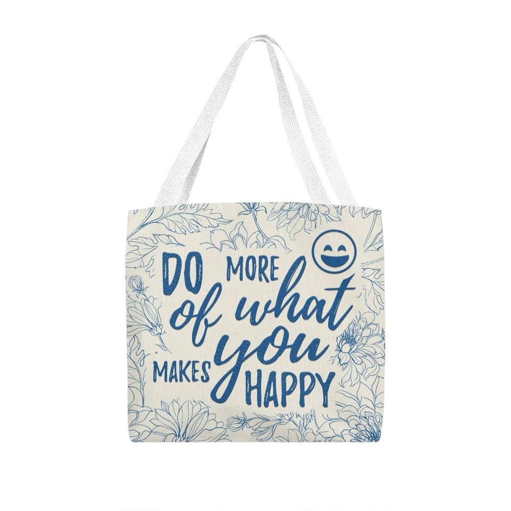What Make you Happy Tote - Kim’s Signature Beauty & Accessories    