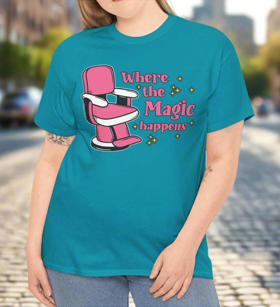Where The Magic Happens Tee - Kim’s Signature Beauty & Accessories    