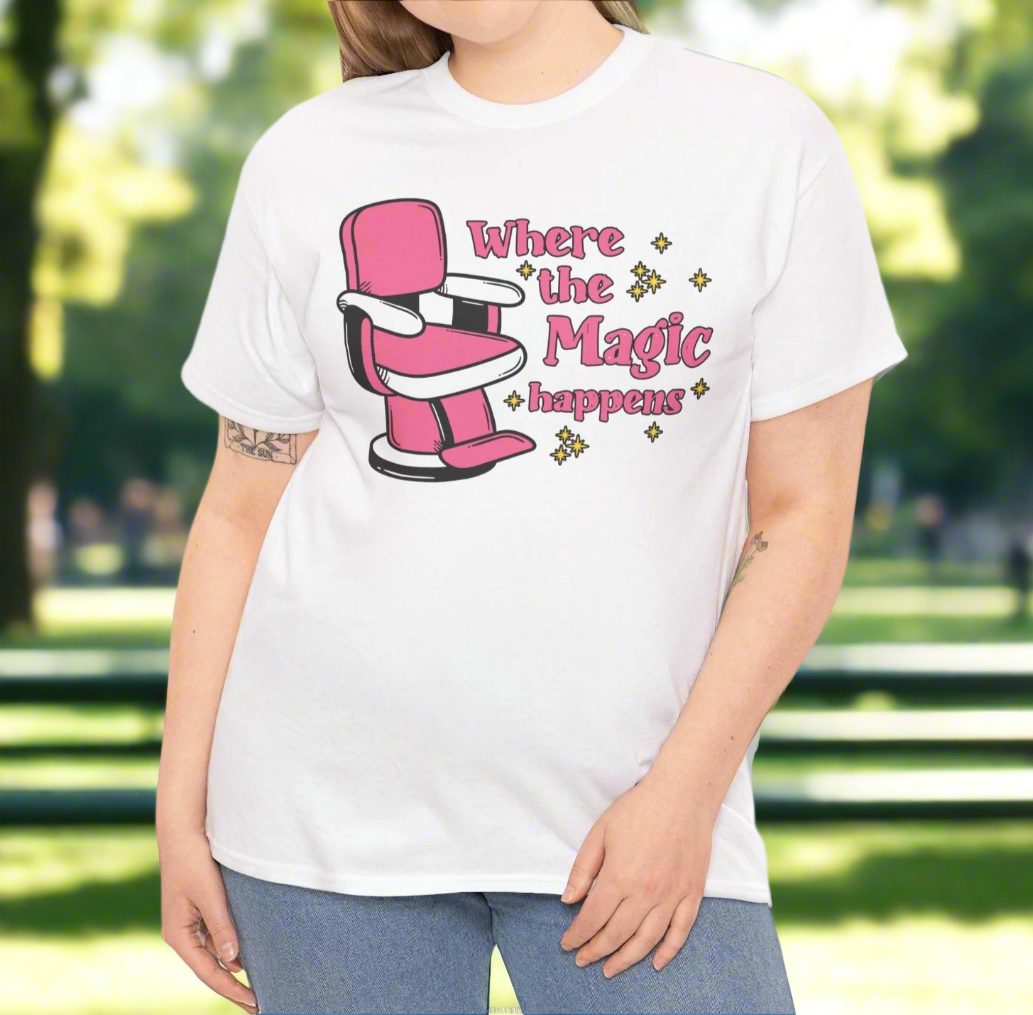 Where The Magic Happens Tee - Kim’s Signature Beauty & Accessories    