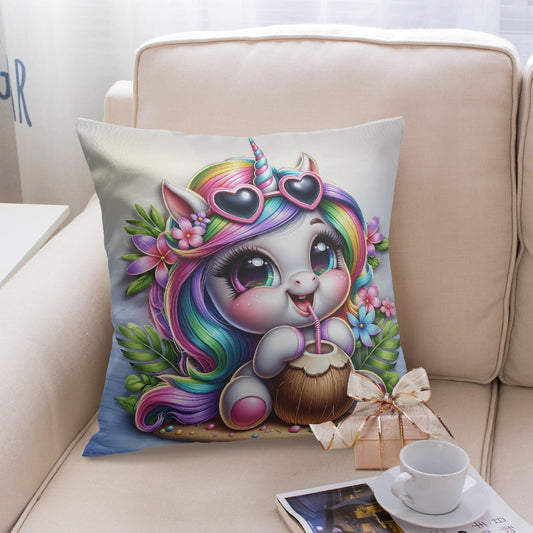 Whimsical Unicorn Paradise Pillow Cover - Kim’s Signature Beauty & Accessories    