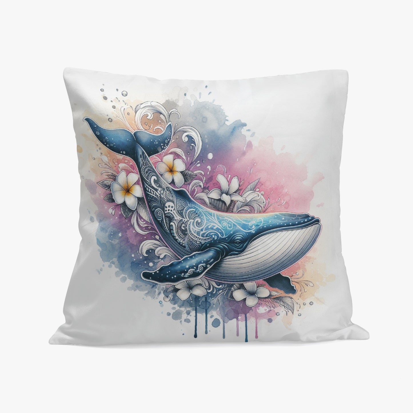 Whimsical Whale Undersea Pillow Cover - Kim’s Signature Beauty & Accessories    