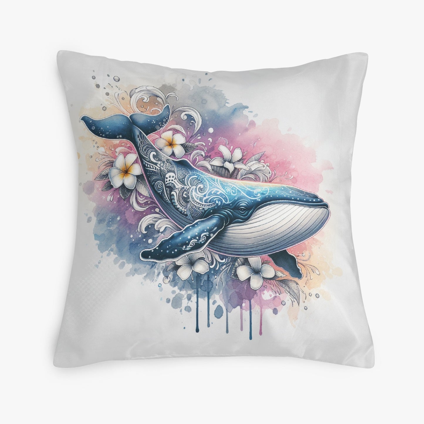 Whimsical Whale Undersea Pillow Cover - Kim’s Signature Beauty & Accessories    
