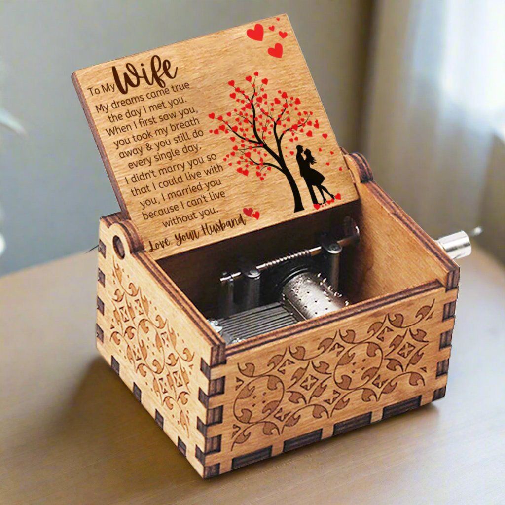 Wife, Message Music Box - Kim’s Signature Beauty & Accessories    