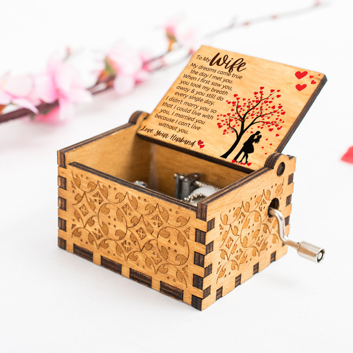 Wife, Message Music Box - Kim’s Signature Beauty & Accessories    